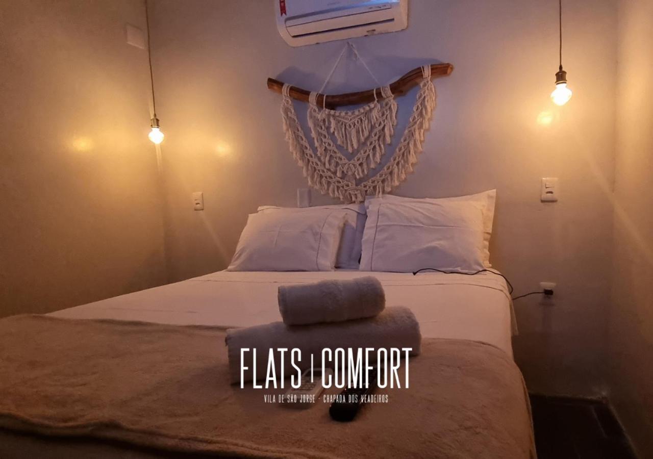 Novidade Flats Comfort Na Vila De Sao Jorge - Chapada Dos Veadeiros Hotel Eksteriør billede