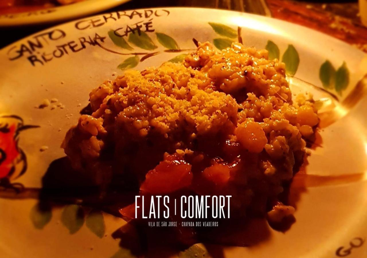 Novidade Flats Comfort Na Vila De Sao Jorge - Chapada Dos Veadeiros Hotel Eksteriør billede