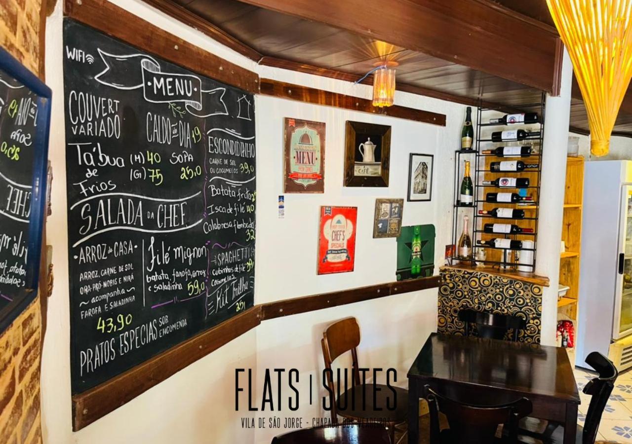 Novidade Flats Comfort Na Vila De Sao Jorge - Chapada Dos Veadeiros Hotel Eksteriør billede