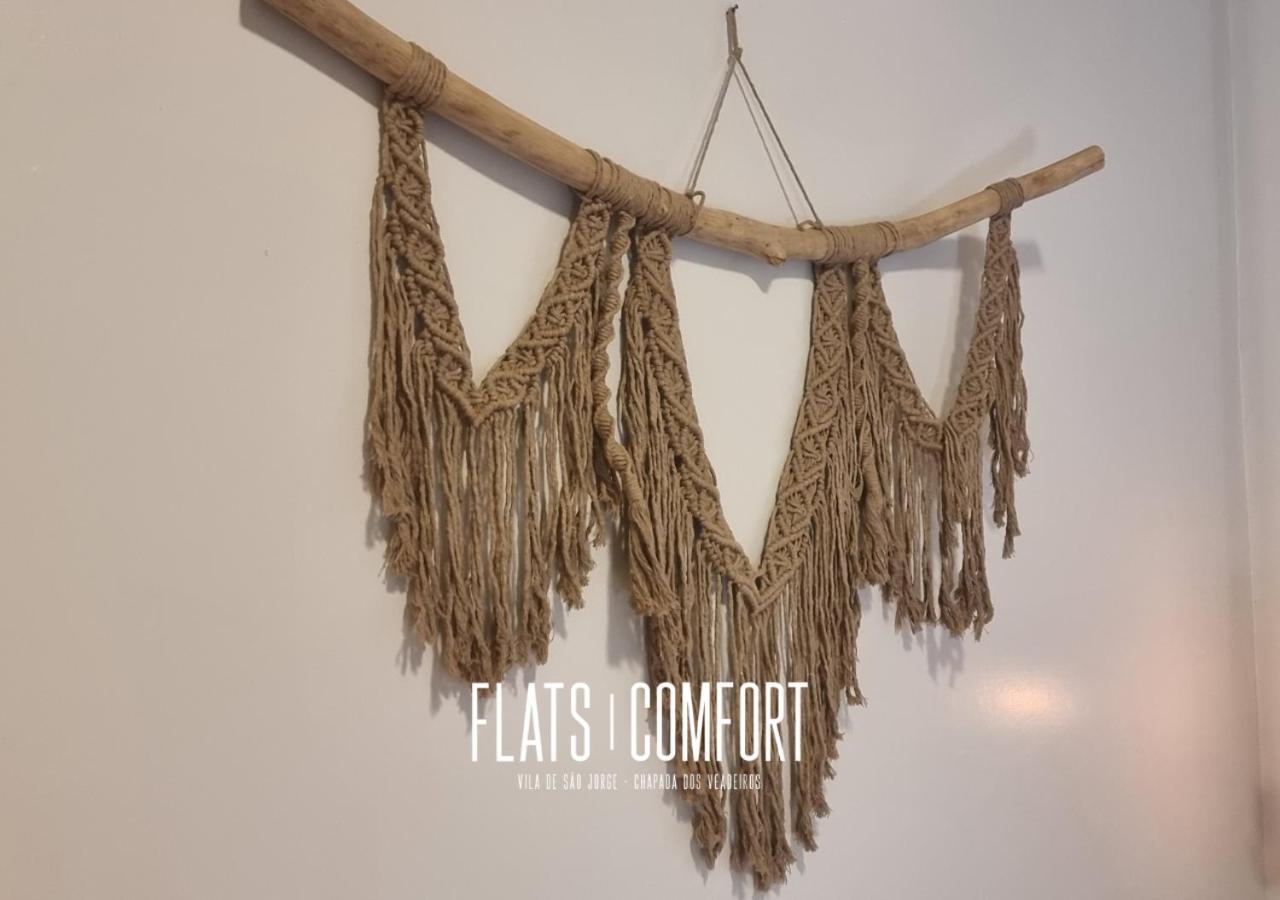 Novidade Flats Comfort Na Vila De Sao Jorge - Chapada Dos Veadeiros Hotel Eksteriør billede