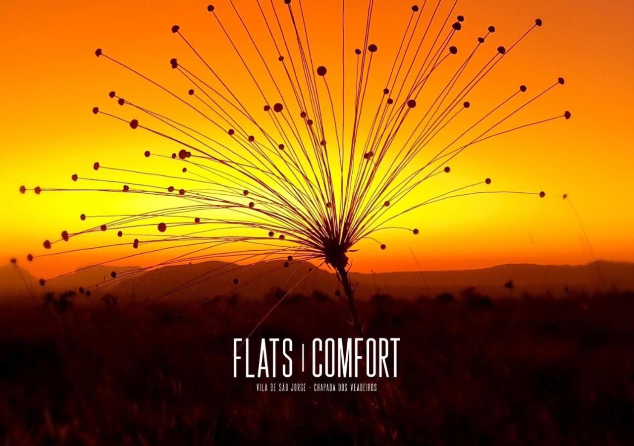 Novidade Flats Comfort Na Vila De Sao Jorge - Chapada Dos Veadeiros Hotel Eksteriør billede