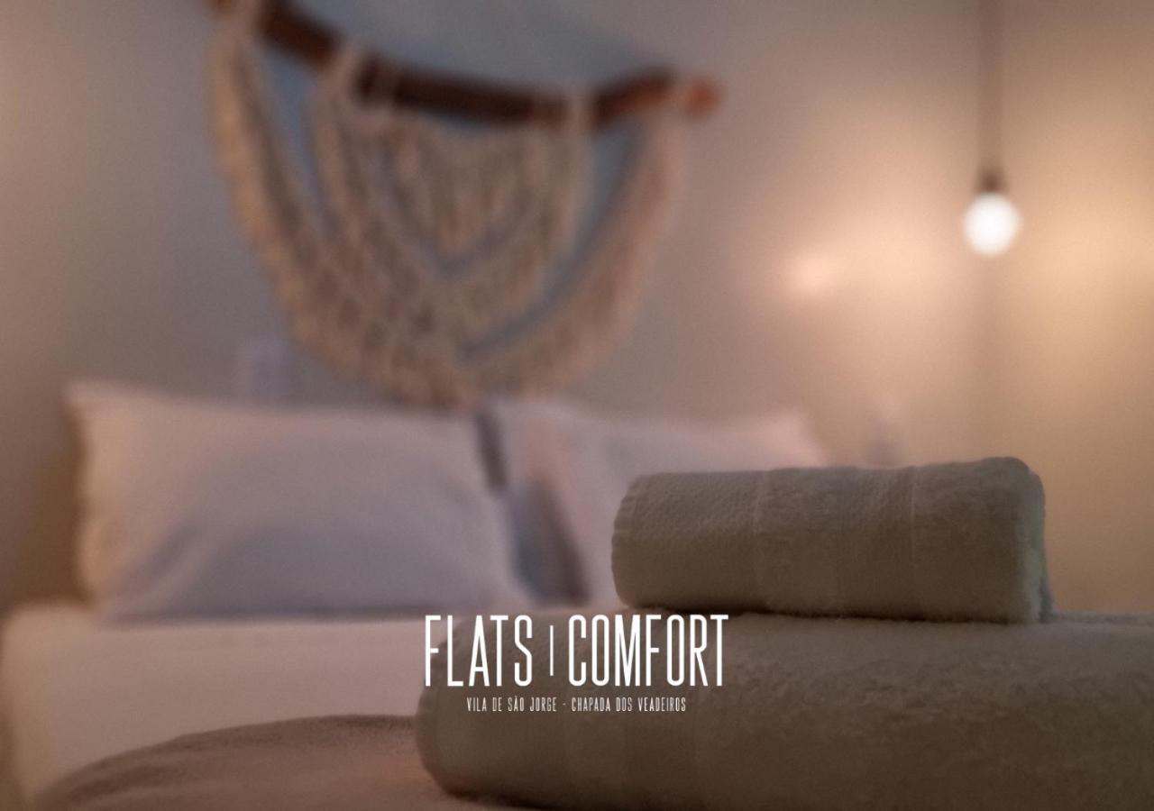 Novidade Flats Comfort Na Vila De Sao Jorge - Chapada Dos Veadeiros Hotel Eksteriør billede