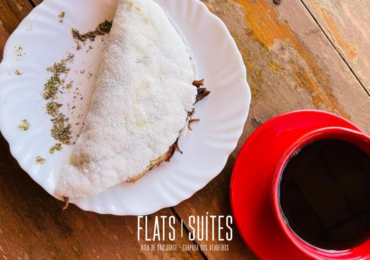 Novidade Flats Comfort Na Vila De Sao Jorge - Chapada Dos Veadeiros Hotel Eksteriør billede